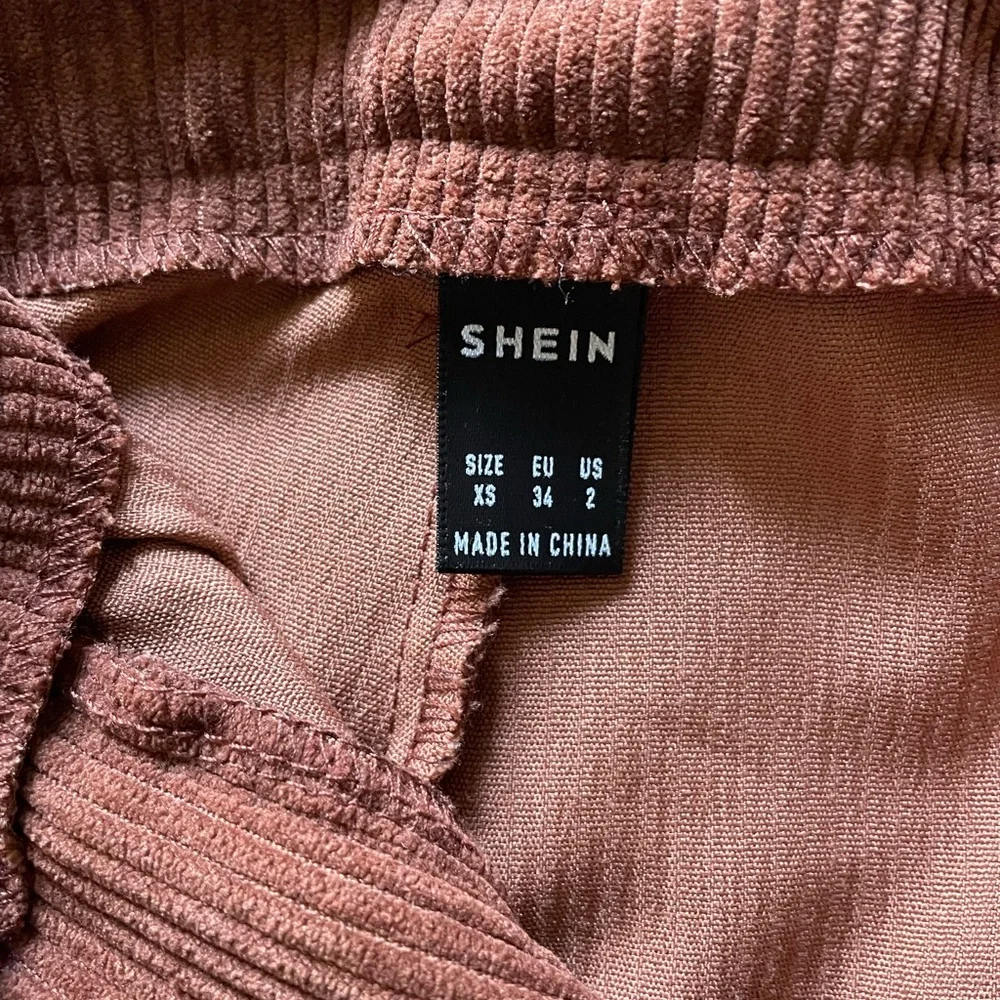 Brown Corduroy Women's Pants - Picture 3 of 3